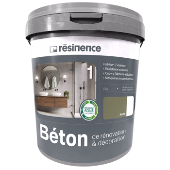 Béton intérieur de rénovation