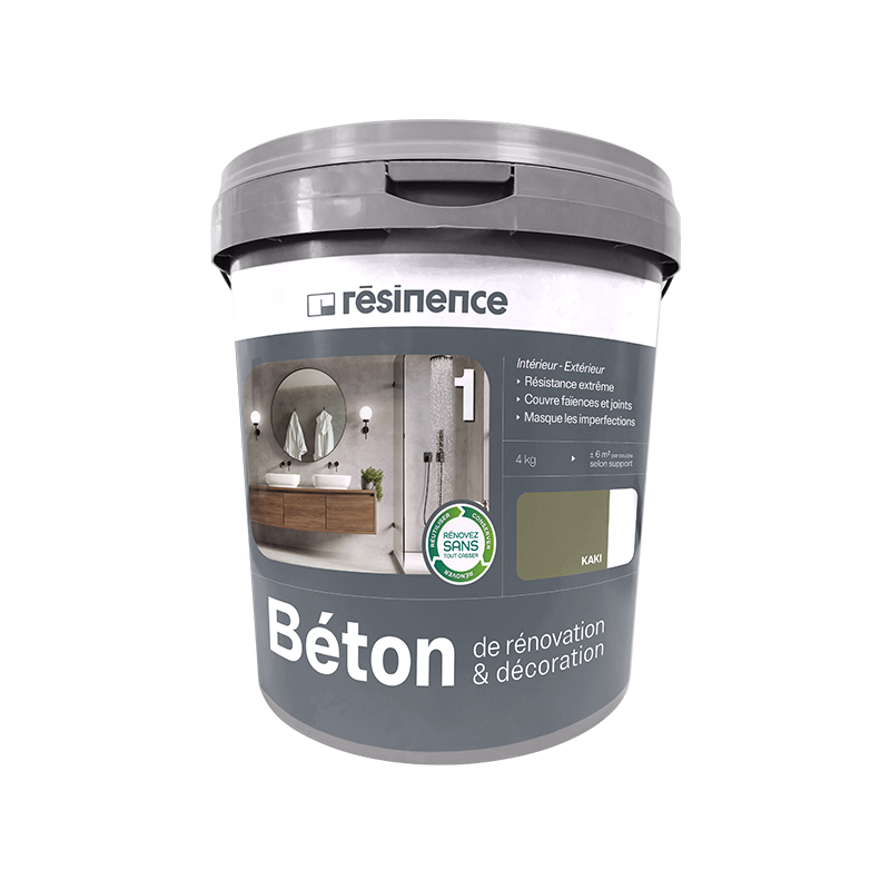 Béton intérieur de rénovation